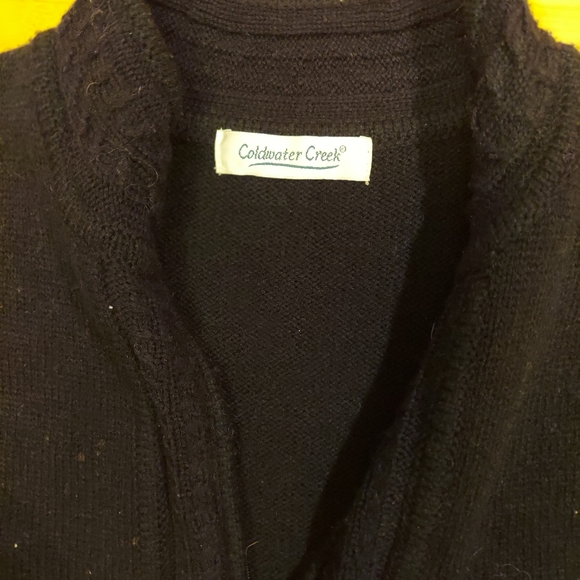 coldwater creek happy snowmen xmas vest large - Picture 2 of 4